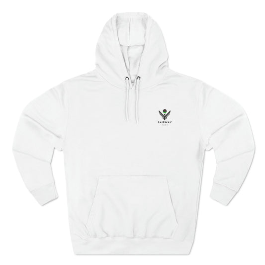 Three-Panel Fleece Hoodie